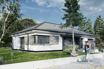  Projekt domu Altair (TBO1012) - projekt domu parterowego - Zdjęcie 1