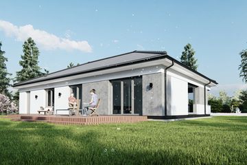  Projekt domu Altair (TBO1012) - projekt domu parterowego - Zdjęcie 3