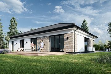  Projekt domu Altair (TBO1012) - projekt domu parterowego - Zdjęcie 7