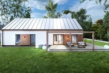  Projekt domu Prosty 2 (TBO1013) - projekt domu parterowego - Zdjęcie 4