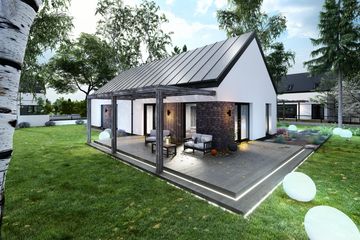  Projekt domu Prosty 2 (TBO1013) - projekt domu parterowego - Zdjęcie 7