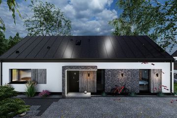  Projekt domu Prosty 2 (TBO1013) - projekt domu parterowego - Zdjęcie 8