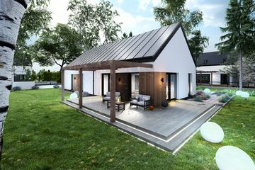  Projekt domu Prosty 2 (TBO1013) - projekt domu parterowego - Zdjęcie 12