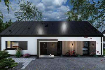  Projekt domu Prosty 2 (TBO1013) - projekt domu parterowego - Zdjęcie 13