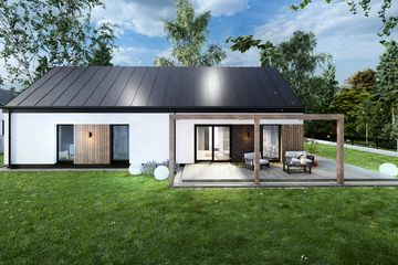  Projekt domu Prosty 2 (TBO1013) - projekt domu parterowego - Zdjęcie 14