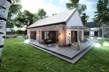  Projekt domu Prosty 2B (TBO1014) - projekt domu parterowego - Zdjęcie 3