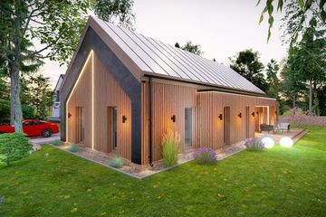  Projekt domu Prosty 2B (TBO1014) - projekt domu parterowego - Zdjęcie 6