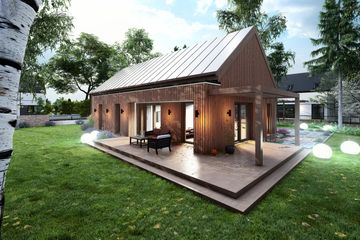  Projekt domu Prosty 2B (TBO1014) - projekt domu parterowego - Zdjęcie 7