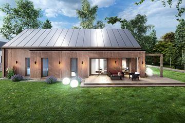  Projekt domu Prosty 2B (TBO1014) - projekt domu parterowego - Zdjęcie 8