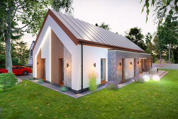  Projekt domu Prosty 2B (TBO1014) - projekt domu parterowego - Zdjęcie 10