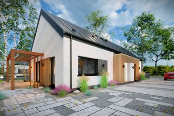  Projekt domu Prosty 2B (TBO1014) - projekt domu parterowego - Zdjęcie 13