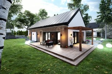  Projekt domu Prosty 2B (TBO1014) - projekt domu parterowego - Zdjęcie 15