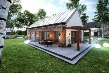  Projekt domu Prosty 2B (TBO1014) - projekt domu parterowego - Zdjęcie 19