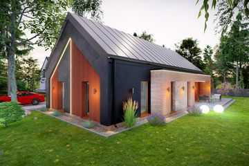  Projekt domu Prosty 2B (TBO1014) - projekt domu parterowego - Zdjęcie 22