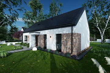  Projekt domu Prosty 1C (TBO1015) - projekt domu parterowego - Zdjęcie 14