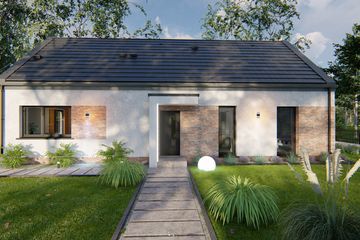  Projekt domu Prosty 1C (TBO1015) - projekt domu parterowego - Zdjęcie 15