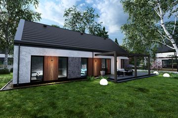  Projekt domu Prosty 1D (TBO1016) - projekt domu parterowego - Zdjęcie 8