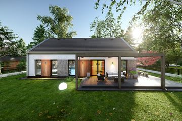  Projekt domu Prosty 1D (TBO1016) - projekt domu parterowego - Zdjęcie 10