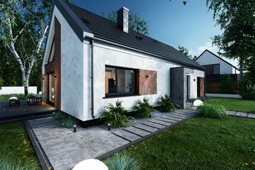  Projekt domu Prosty 1D (TBO1016) - projekt domu parterowego - Zdjęcie 11