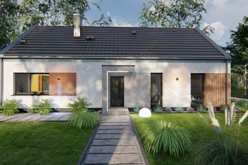  Projekt domu Prosty 1D (TBO1016) - projekt domu parterowego - Zdjęcie 13