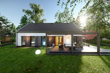  Projekt domu Prosty 1D (TBO1016) - projekt domu parterowego - Zdjęcie 17