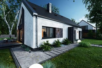  Projekt domu Prosty 1D (TBO1016) - projekt domu parterowego - Zdjęcie 18