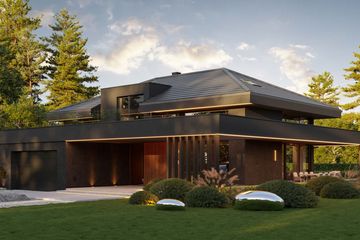  Projekt domu HomeKoncept 128 wariant 01 (KRX1305) - projekt domu parterowego z poddaszem - Zdjęcie 8