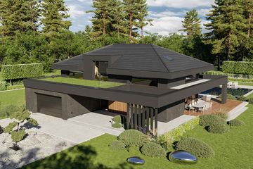  Projekt domu HomeKoncept 128 wariant 01 (KRX1305) - projekt domu parterowego z poddaszem - Zdjęcie 10