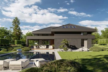  Projekt domu HomeKoncept 128 wariant 01 (KRX1305) - projekt domu parterowego z poddaszem - Zdjęcie 22