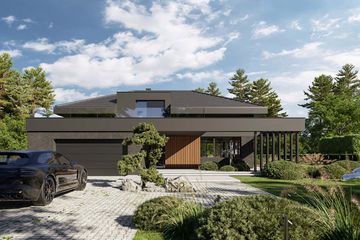  Projekt domu HomeKoncept 128 wariant 01 (KRX1305) - projekt domu parterowego z poddaszem - Zdjęcie 27