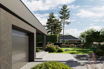  Projekt domu HomeKoncept 128 wariant 01 (KRX1305) - projekt domu parterowego z poddaszem - Zdjęcie 28