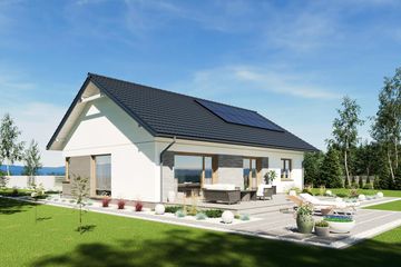  Projekt domu N54-G2 (KKG1046) - projekt domu parterowego - Zdjęcie 5