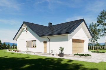  Projekt domu N54-G2 (KKG1046) - projekt domu parterowego - Zdjęcie 7