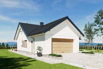  Projekt domu N54-G2 (KKG1046) - projekt domu parterowego - Zdjęcie 8