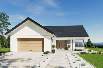  Projekt domu N54-G2 (KKG1046) - projekt domu parterowego - Zdjęcie 10