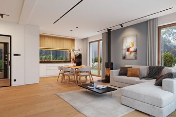  Projekt domu Przyjemny 5 (WAH2175) - projekt domu parterowego z poddaszem - Zdjęcie 5