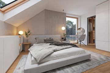  Projekt domu Przyjemny 5 (WAH2175) - projekt domu parterowego z poddaszem - Zdjęcie 8