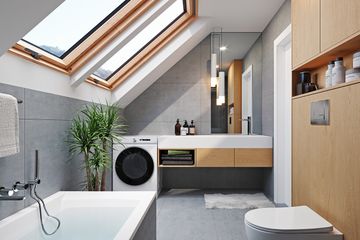  Projekt domu Przyjemny 5 (WAH2175) - projekt domu parterowego z poddaszem - Zdjęcie 9