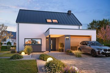  Projekt domu Przyjemny 6 (WAH2176) - projekt domu parterowego z poddaszem - Zdjęcie 2