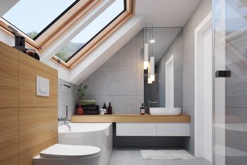  Projekt domu Przyjemny 6 (WAH2176) - projekt domu parterowego z poddaszem - Zdjęcie 11