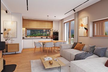  Projekt domu Przyjemny 8 (WAH2178) - projekt domu parterowego z poddaszem - Zdjęcie 7