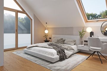  Projekt domu Przyjemny 8 (WAH2178) - projekt domu parterowego z poddaszem - Zdjęcie 10