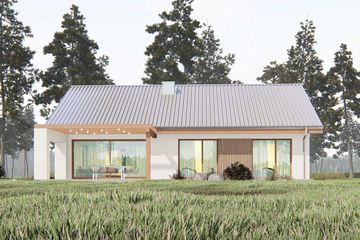  Projekt domu uA1v3 (WCB1617) - projekt domu parterowego - Zdjęcie 4