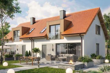  Projekt domu Krajobrazy 140 (WRN1603) - projekt domu parterowego z poddaszem - Zdjęcie 2