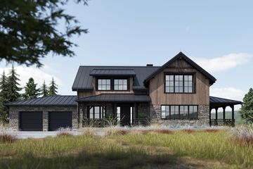 Projekt domu FarmHouse One plus - parterowy z poddaszem dom o powierzchni 216,16 m², dach dwuspadowy - ujęcie 12