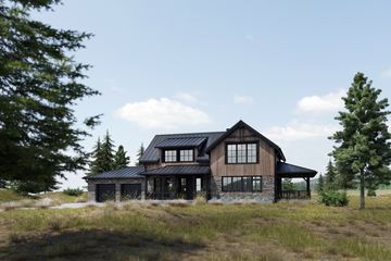 Projekt domu FarmHouse One plus - parterowy z poddaszem dom o powierzchni 216,16 m², dach dwuspadowy - ujęcie 13