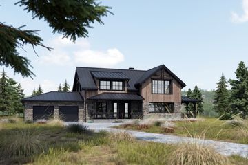Projekt domu FarmHouse One plus - parterowy z poddaszem dom o powierzchni 216,16 m², dach dwuspadowy - ujęcie 18