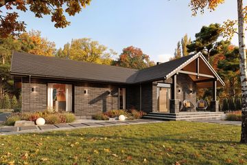  Projekt domu Stella 3 (BSE1289) - projekt domu parterowego - Zdjęcie 1