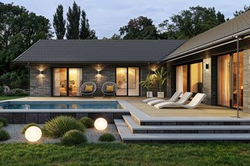  Projekt domu Stella 3 (BSE1289) - projekt domu parterowego - Zdjęcie 4