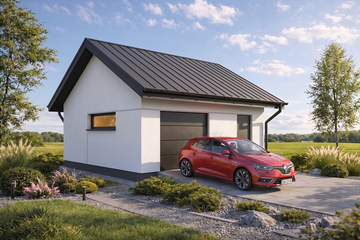  Projekt garażu Monza 1.5 (FIA1001) - projekt garażu parterowego - Zdjęcie 3